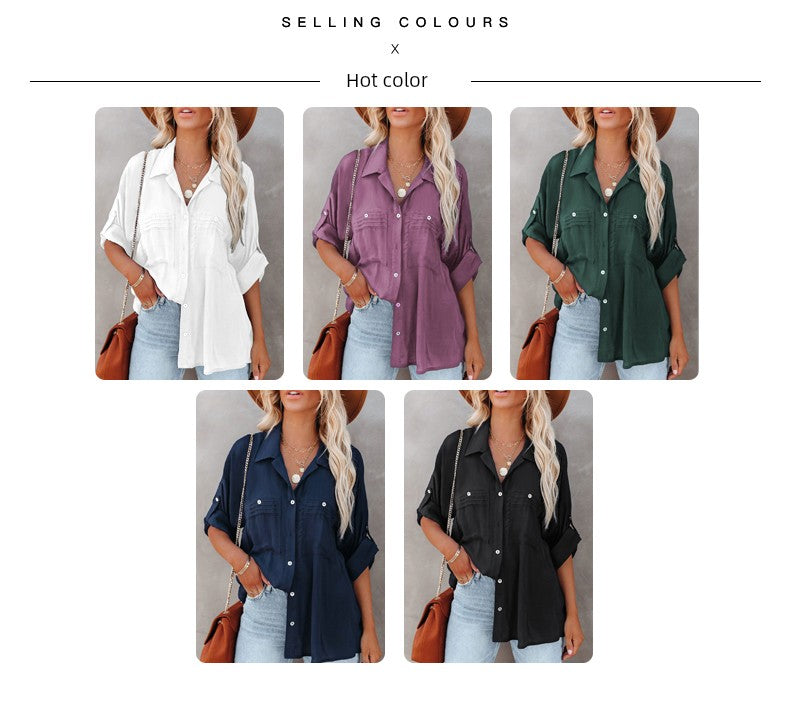 Summer White Casual Short Sleeve Shirt Women 2024 New Arrival Easiest for Match Single Breasted Lapel Women's Cardigan Niche Shirt