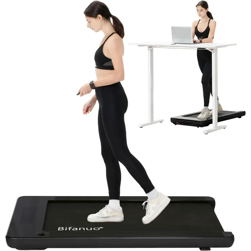 Walking Pad - Under Desk Treadmill, Treadmills for Home/Office, Walking Pad Treadmill Under Desk with Remote Control LED Display